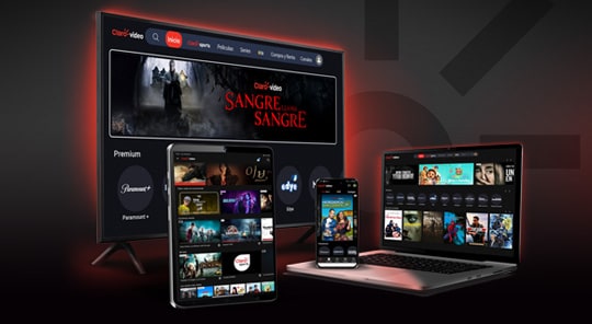 con claro video tienes los mejores estrenos incluido en tu plan telcel