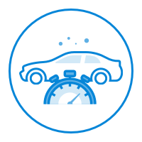 el tiempo de espera es importantisimo por eso llegamos hasta donde estas en 30 minutos