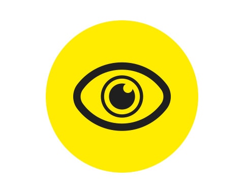 icono de vigilancia en redes sociales