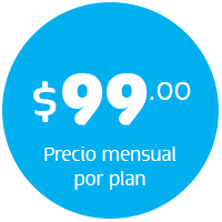 plan comienza de hosting y desarrollo web por 99 pesos al mes