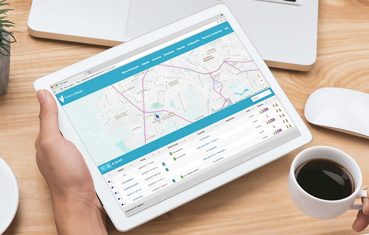 monitorea la actividad de los empleados directamente del gps